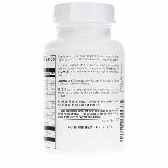 Coenzymate B Complex, SNN